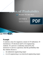 Laws of Probability