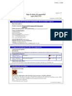 MSDS - Anticongelante Refrigerante