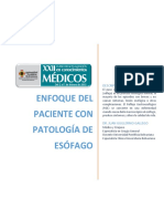 Enfoque Del Paciente Con Patología Esofágica