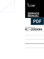 Icom IC-2200H Service Manual