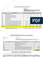 Presupuesto Analitico-Pavimentos Ñustas