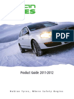 Product Guide 2011-2012: Nokian Tyres, Where Safety Begins