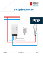 Diagrama de Ligação SONOFF MINI