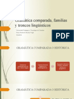 Gramática Comparada, Familias y Troncos Lingüísticos