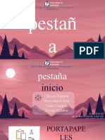 Pestaña de Inicio de PowerPoint