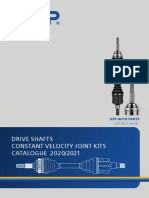 GSP C.v.joint Drive Shafts Catalogue 2021