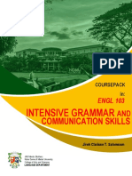 Intensive Grammar: Communication Skills