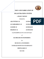 Solar Tracking System