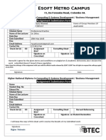 Soft Etro Ampus: Assignment Submission Form