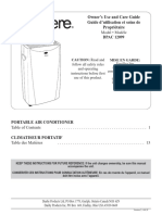 Danby Dpac 12099 User Manual