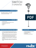 Float Guided Switch Catalogue Radix