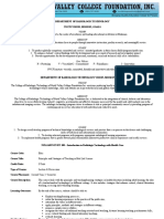 Department of Radiologic Technology Nvcfi Vision, Mission, Goals