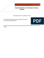 HEKSTER, O. Religion and Tradition in The Roman Empire. Faces of Power and Anchoring Change