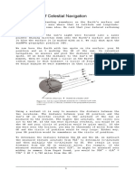 The Essence of Celestial Navigation