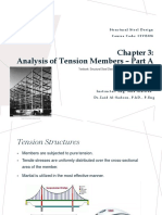 Chapter 3a - Analysis of Tension Members