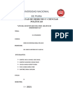 Universidad Nacional de Piura: Facultad de Derecho Y Ciencias Políticas