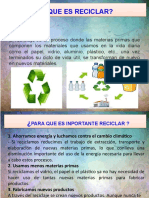 ¿Que Es Reciclar?