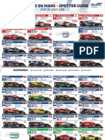 Spotter Guide 24 Heures Du Mans 2021