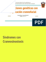 Alteraciones Genéticas Con Implicación Craneofacial