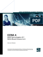 CCNA4 - Skill Based Answer