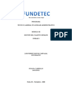 Unidad 3 Gestion de Talento Humano