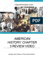 American History Chapter 3