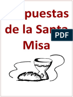 Respuestas de La Misa