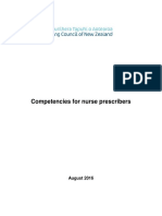 Competencies For Nurse Prescribers August 2016