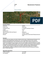 Neotectonic Features Meckering Scarp: Summary Report