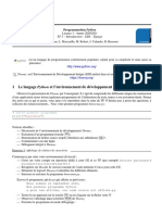 1 Le Langage Python Et L'environnement de Développement Thonny