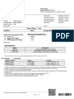 Molecular Diagnostics: Report Status - Final Test Name Result Biological Ref. Interval Unit