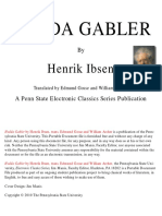 Hedda Gabler: Henrik Ibsen