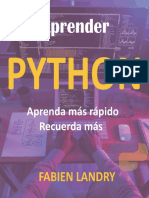 Una Forma Màs Inteligente de Aprender Python Aprenda Más Rápido y Recuerda Más (Spanish Edition) by FABIEN LANDRY