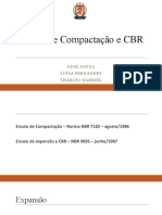 Ensaio de Compactação e CBR