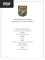 Derechos Reales. Concepto y Su Enumeración.