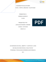 Fase 4 - Oferta, Demanda y Elasticidad - Juan David Romaña Cordoba