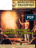 Bhagavata Pradipika#49 July-2021 When Arrogance Confronts Tolerance