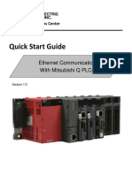 Quick Start Guide: Ethernet Communication With Mitsubishi Q Plcs