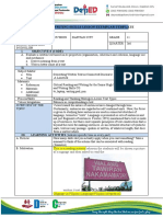 Reading and Writing Skills Lesson Exemplar Template