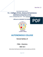 FYBSC Chemistry