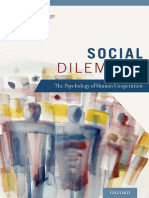 Social Dilemmas - The Psychology of Human Cooperation - Paul Van Lange, Daniel P. Balliet, Craig D.