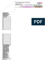 Core Subject: Input Data Sheet For SHS E-Class Record