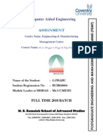 Computer Aided Engineering: Assignment