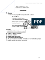 Fichas Comprensión Lectora 4° Básico