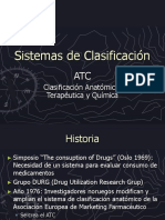 Sistemas de Clasificación Atc