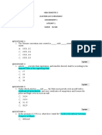 Aviation Law and Insurance Assignment 1 Attempt 1