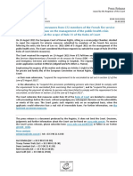 Requests For Interim Measures From 672 Members of The French Fire Service Concerning The Law On The Management of The Public Health Crisis