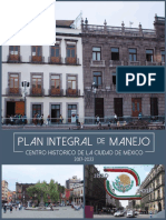 Plan de Manejo Del Centro Historico