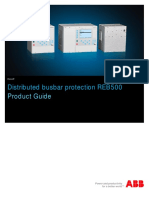 Distributed Busbar Protection REB500: Product Guide