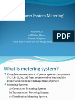 Traning On Power System Metering